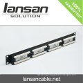 24Port RJ45 CAT6 Patch Panel For Network Cabling Accessories